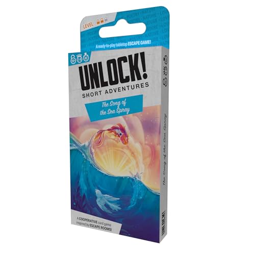 Asmodee Unlock! Short Adventures 11 - The Song of the Sea Spray | Card Game | 1-6 Players 3