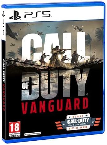 Call of Duty: Vanguard (PS5) - World War II Combat with Multiplayer and Zombies
