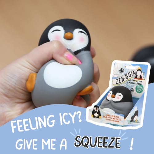 Boxer Gifts Zen-guin Stress Toy - Squishy Penguin for Adults & Teens 8