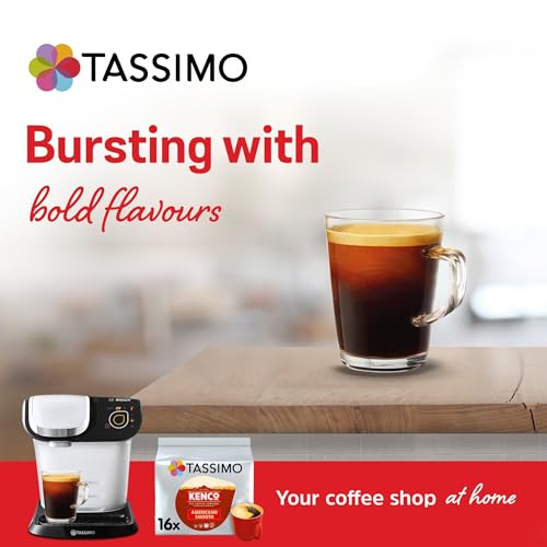 Tassimo Kenco Americano Smooth Kaffeepads (Packung mit 16 T DISCs) – 5 Packungen (insgesamt 80 Kapseln) 7