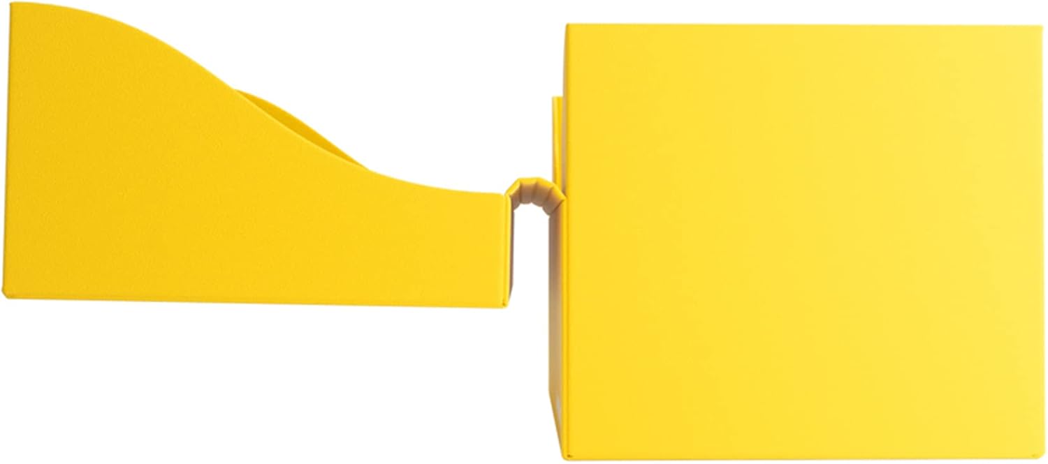 Gamegenic Side Holder 100+ XL Yellow - Holds 100 Double-Sleeved Cards with Cobra Neck Technology