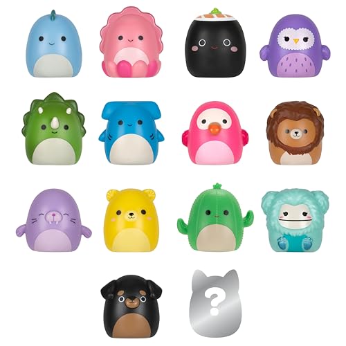 Squish-a-longs Mini-Squish 14-Pack - Sushi, Dodo Bird, Cuttlefish & Mystery Collectible 10