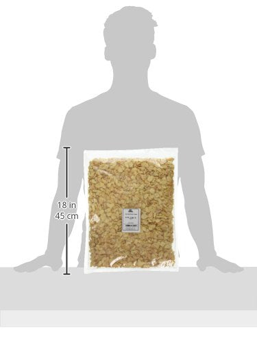 Old India Garlic Flakes 1 Kg - Natural, Additive-Free, GMO-Free Dried Garlic for Cooking