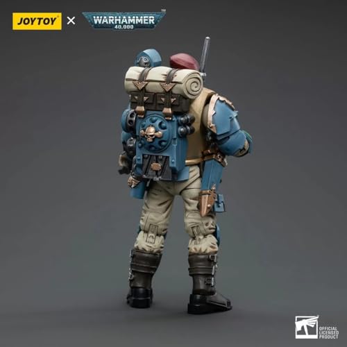 Bloomage Joytoy WH 40K Astra Militarum Tempestus Sci Com Grenadier 1/18 Action Figure (JT5161)