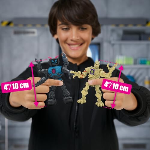 MrBeast Lab Hybrids Multi Pack - Mix & Match Fusion Action Figures for Kids 5+ 6