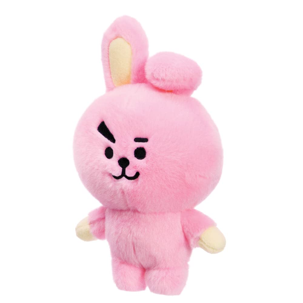 AURORA BT21 COOKY Soft Toy - Official Merchandise | 17 cm Pink Polyester Plush