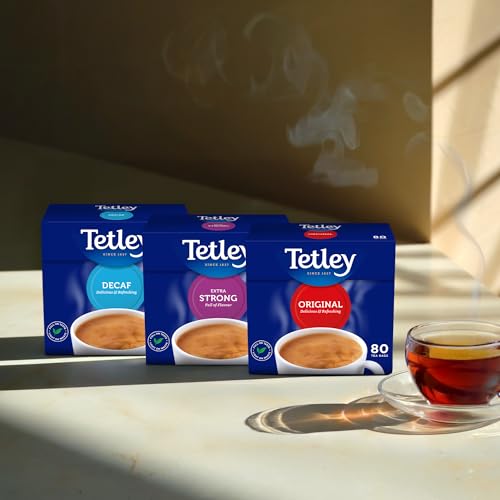 Tetley Everyday Original Tea Bags, 160 Count - Black Tea 10
