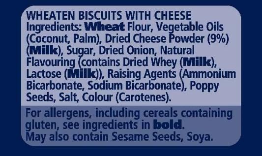 Carr's Melts Cheese Crackers, 150 g - Savoury Multigrain Snack with Salted Cheese Flavor