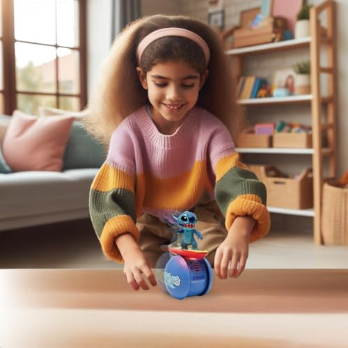 Lexibook Disney Stitch Interactive Surfer Robot - Self-Balancing Light-Up Toy 6