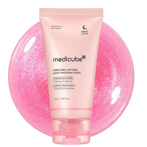 Medicube PDRN Pink Caffeine Night Wrapping Mask - 75 ml