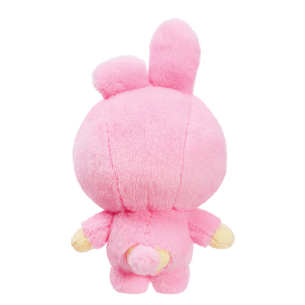 AURORA BT21 COOKY Soft Toy - Official Merchandise | 17 cm Pink Polyester Plush 3