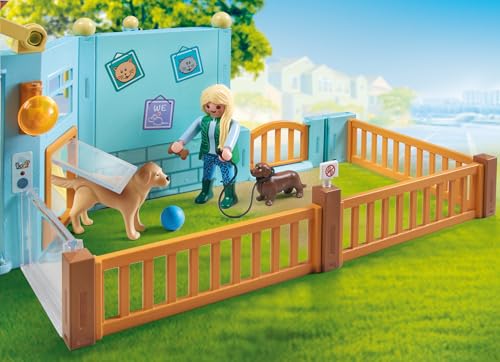 Playmobil My Life Animal Hotel Playset - 191-Piece Animal Figures Set for Kids 4+ 6