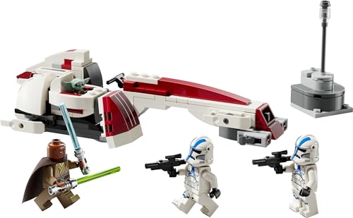 LEGO Star Wars BARC Speeder Escape Set 75378 - Building Toy with Kelleran Beq, Grogu & Clone Troopers 14