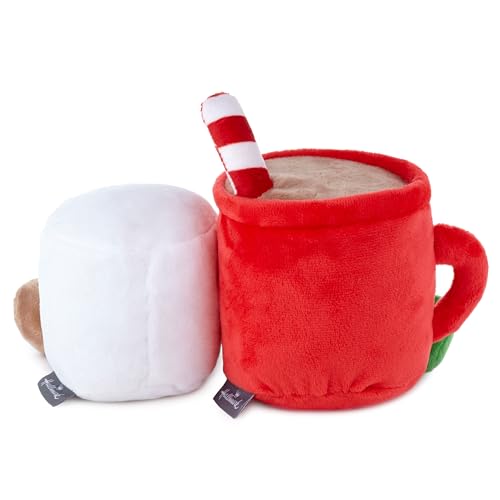 Hallmark Better Together Hot Chocolate & Marshmallow Plush Pair - Adorable Magnetic Soft Toys 4