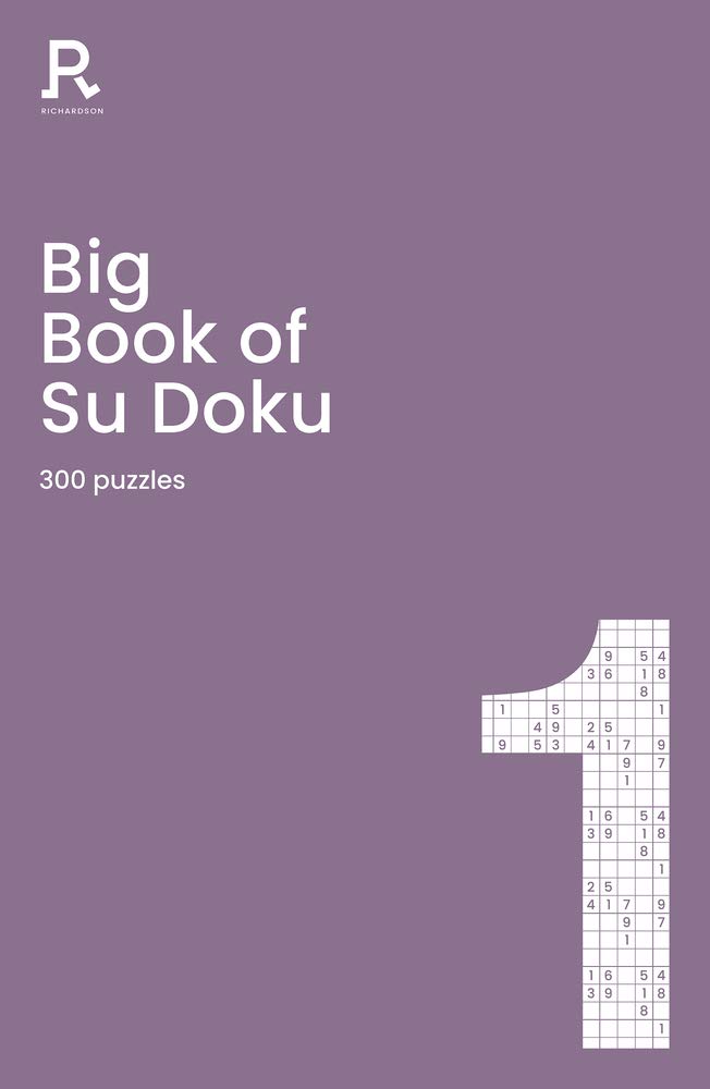 Richardson Puzzles and Games Big Book of Su Doku Book 1 - 300 Puzzles | Paperback
