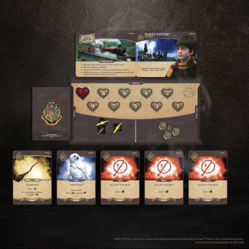 USAopoly Harry Potter: Hogwarts Battle Kooperatives Deck-Building-Brettspiel 15