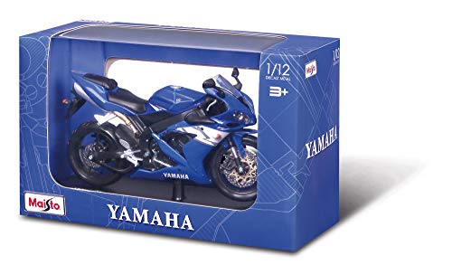 Maisto Yamaha YZF-R1 1:12 Scale Diecast Model Motorcycle | Articulated Steering 5