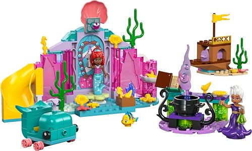 LEGO ǀ Disney Princess Ariel’s Crystal Cavern Buildable Playset for Kids 4+ 11