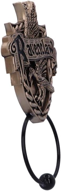 Nemesis Now Officially Licensed Harry Potter Ravenclaw Door Knocker, Bronze, 24.