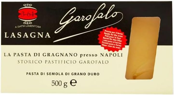Garofalo Lasagne Sheets Italian Dried Pasta (500g)