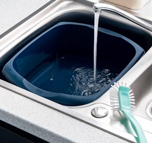 Addis Große rechteckige Spülschüssel – 9,5 Liter, Tintenblau 6