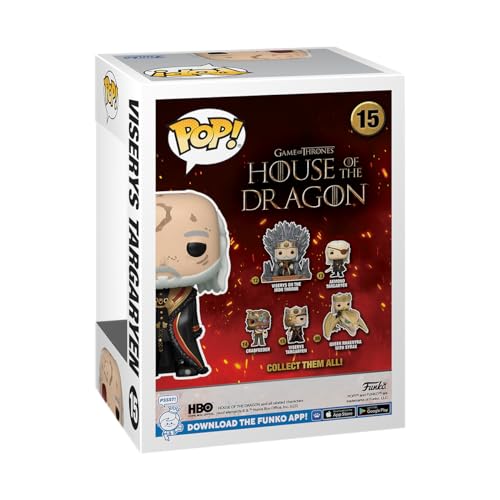 Funko POP! TV: House Of the Dragon - King Viserys Targaryen Vinyl Figure (76474)