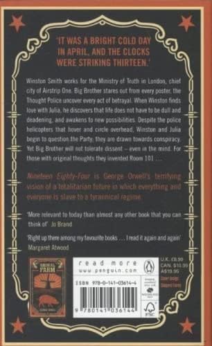 Penguin Nineteen Eighty-Four: The Dystopian Classic Reimagined with Cover Art by Shepard Fairey | Mass Market Paperback