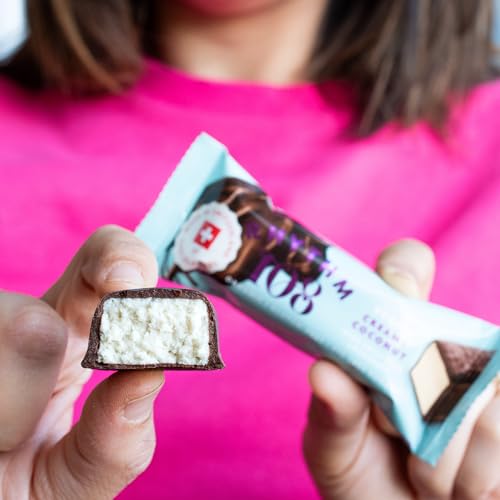 Rhythm 108 - Swiss Vegan Creamy Coconut Bar with Dark Chocolate (15 x 33g) 5