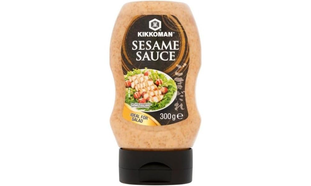 Kikkoman Sesame Sauce 300g - Rich Umami Flavour Asian Sauce with Roasted Sesame Seeds