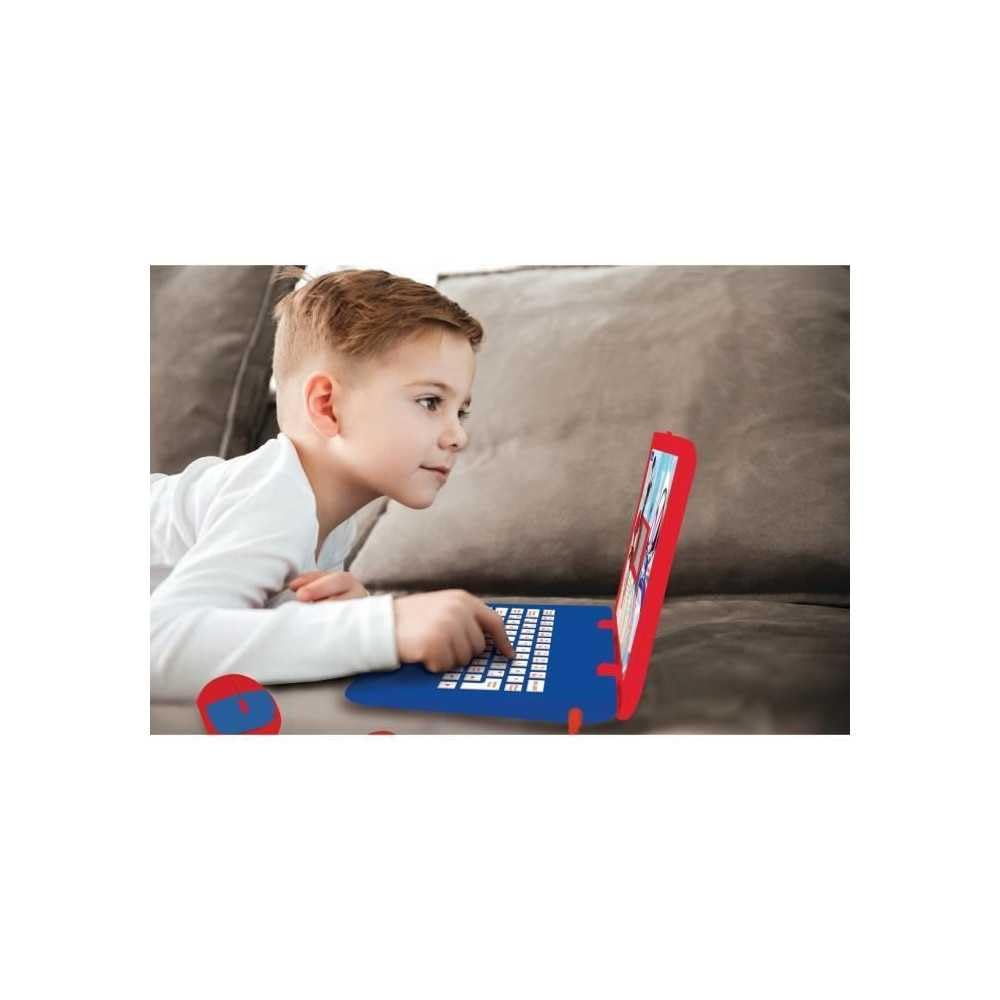 Lexibook Spider-Man Educational Bilingual Laptop - 124 Activities for Kids 5-8