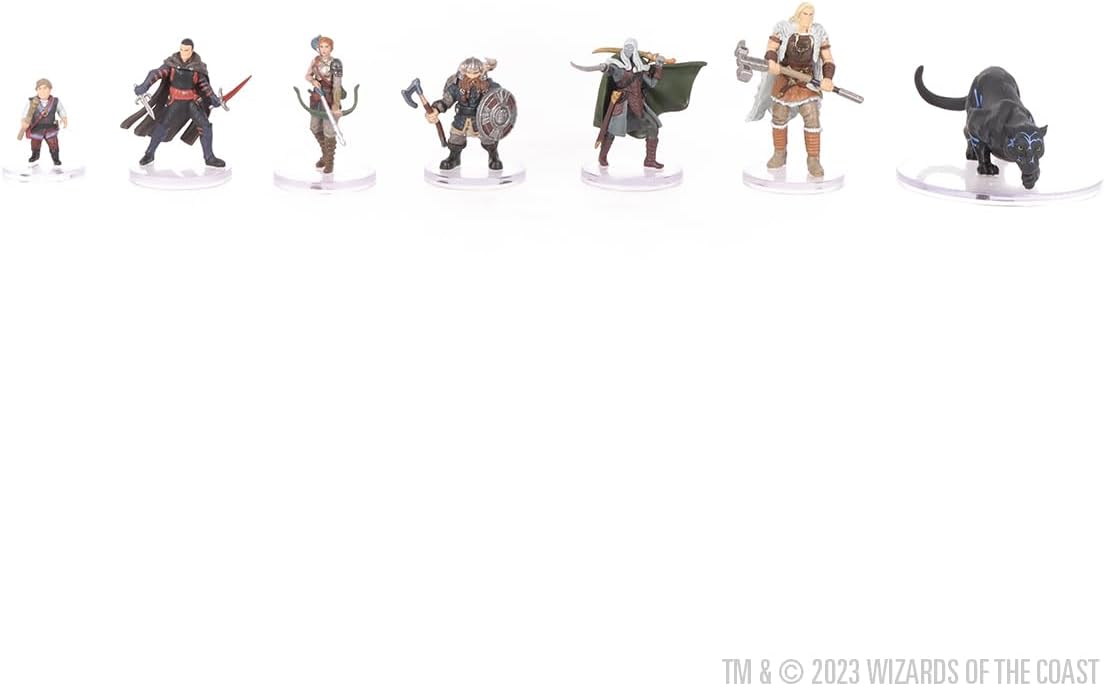 Wizkids D&amp;D The Legend of Drizzt 35. Jubiläums-Miniaturen, vorbemalte Tabletop-Begleiter, Box-Set