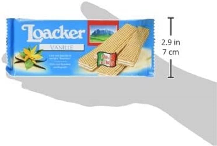 Loacker Vanilla Wafer, 90 g