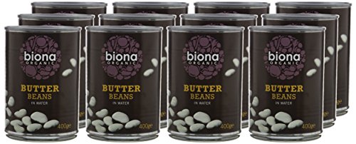Biona Organic Butter Beans 400g - Vegan, High Fibre, No Added Salt or Sugar 6