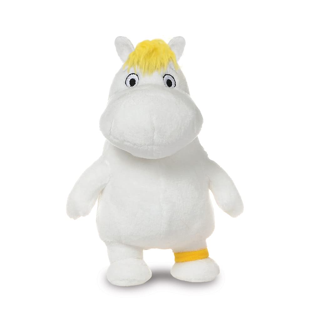 AURORA Moomin Soft Toy - Classic Character Plush | 17cm White/Yellow 1