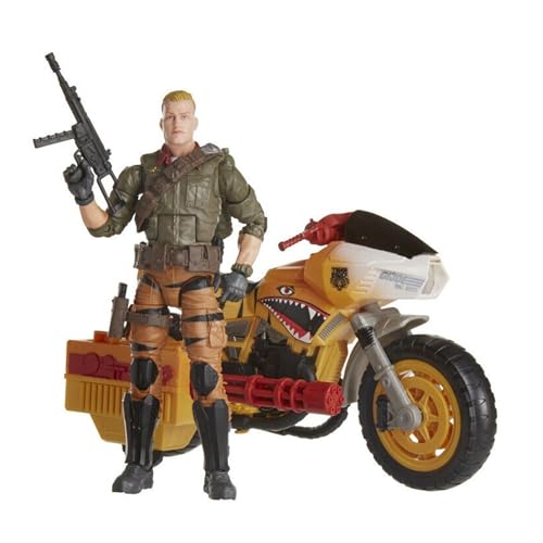 Hasbro G.I. Joe Classified Series Duke & Ram Action Figure & Vehicle Crater - Collectible Military Playset for Ages 4+