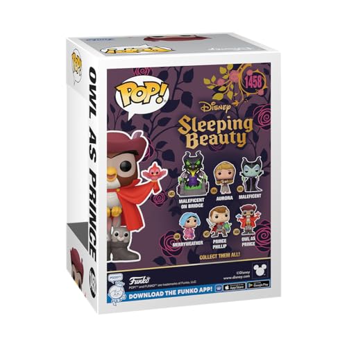 Funko Pop! Disney Sleeping Beauty - Owl as Prince Vinyl Figure (78185)