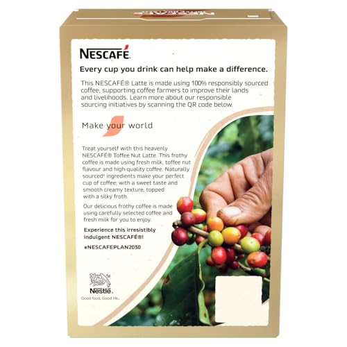 NESCAFÉ Toffee Nut Latte Instantkaffee 7 Beutel 150g 4