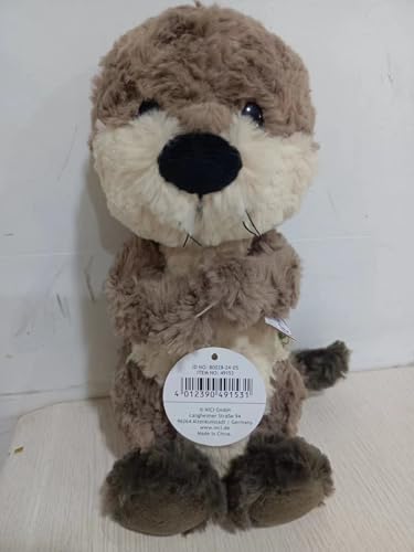 Nici Cuddly Otter Oda 25cm - Sustainable Plush Toy for Babies & Kids 8