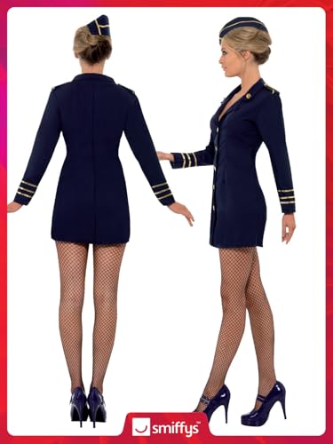Smiffys Flight Attendant Costume - Size 40-42 (28879) 6