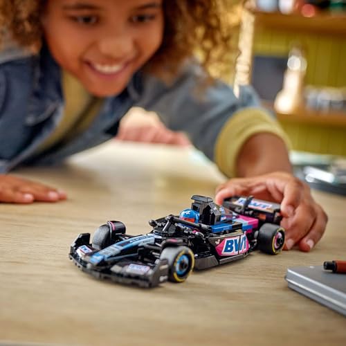 LEGO Speed Champions BWT Alpine F1 Team A524 Race Car Toy - Building Set for 10+ with Minifigure 10