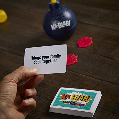 Hasbro Gaming Ka-Blab! Familienparty-Brettspiel für 2–6 Spieler, ab 10 Jahren 11