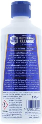 Bar Keepers Friend Original Stain Remover Powder 250g - Cleans, Restores, Polishes