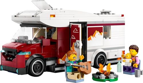 LEGO City Holiday Adventure Camper Van Toy - Building Set for 6+ Year Olds