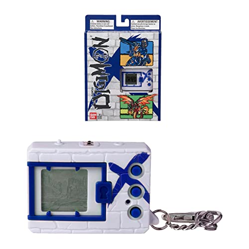 DigimonX Virtual Monster Pet Device - White & Blue 41922NP