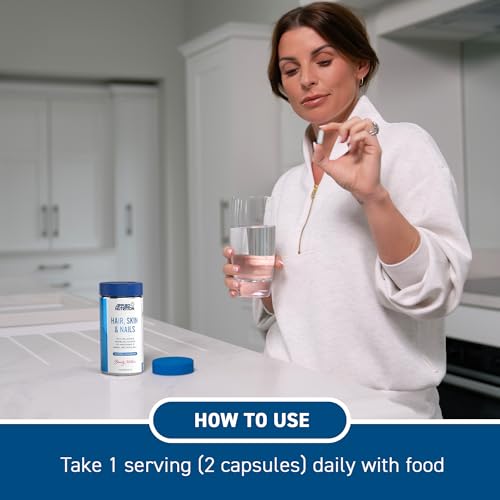 Applied Nutrition Hair, Skin, Nails - Biotin & Marine Collagen Supplement (60 Capsules) 8