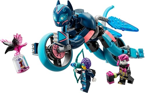 LEGO DREAMZzz Zoey’s Cat Motorcycle Set - Rebuildable Catbike Toy for Kids 7+ 17