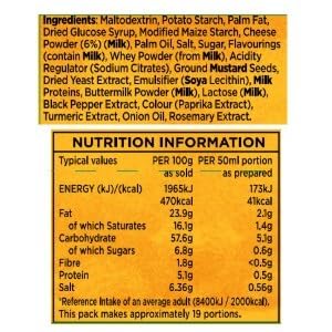 Bisto Thick, Creamy and Delicious Cheese Sauce Mix - 170g Drum 8