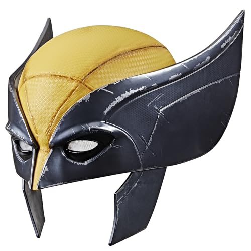 Marvel Legends Series Wolverine Roleplay Mask - 1:1 Scale | Deadpool & Wolverine Film Inspired | Adult Unisex 12