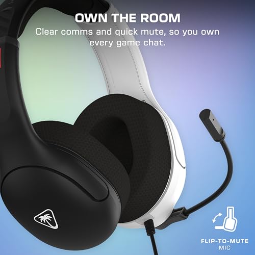 Turtle Beach Airlite Fit Black and White Wired Gaming Headset for Nintendo Switch 2, Switch OLED, Switch Lite 7