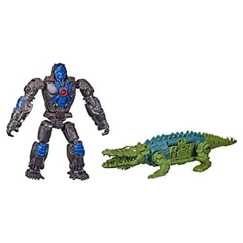 Transformers Beast Combiner 2er-Pack: Optimus Primal &amp; Skullcruncher – umwandelbare Actionfiguren für Kinder ab 6 Jahren